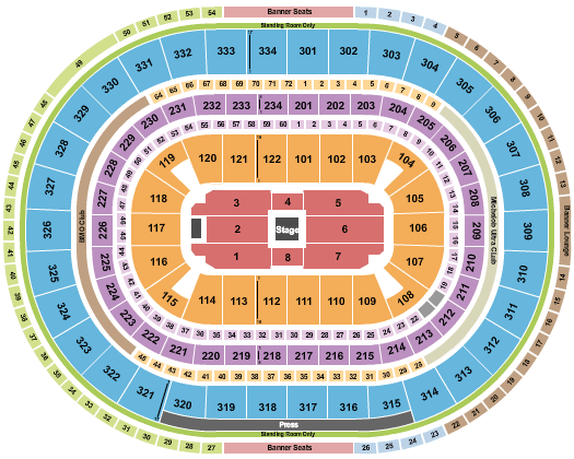 United Center Shane Gillis Seating Chart